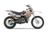 Yamaha TTR50 Dirt Bike Graphic Kit - 2006-2018 Vegas Baller White