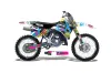 Yamaha WR 250Z Dirt Bike Graphic Kit - 1991-1993 Flashback