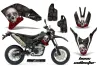 Yamaha WR250 R/X Dirt Bike Graphic Kit - 2007-2020 Bone Collector Black