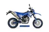 Yamaha WR250 R/X Dirt Bike Graphic Kit - 2007-2020 Diamond and Flames Blue