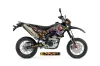 Yamaha WR250 R/X Dirt Bike Graphic Kit - 2007-2020 Ed Hardy - Love Kills Black