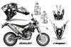 Yamaha WR250 R/X Dirt Bike Graphic Kit - 2007-2020 Reaper White
