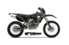 Yamaha WR250F Dirt Bike Graphic Kit - 2007-2014 Bone Collector Black