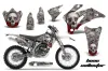 Yamaha WR250F Dirt Bike Graphic Kit - 2007-2014 Bone Collector White