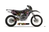 Yamaha WR250F Dirt Bike Graphic Kit - 2007-2014 Ed Hardy - Love Kills Black