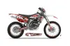 Yamaha WR250F Dirt Bike Graphic Kit - 2007-2014 Mad Hatter Red