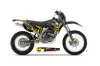 Yamaha WR250F Dirt Bike Graphic Kit - 2007-2014 Motorhead Black