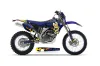 Yamaha WR250F Dirt Bike Graphic Kit - 2007-2014 Motorhead Mandy Blue