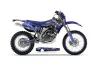 Yamaha WR250F Dirt Bike Graphic Kit - 2007-2014 Reaper Blue