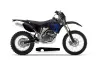 Yamaha WR250F Dirt Bike Graphic Kit - 2007-2014 Silver Star - Reloaded Black