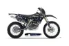 Yamaha WR250F Dirt Bike Graphic Kit - 2007-2014 Silver Star - Silverhaze Blue