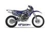 Yamaha WR250F Dirt Bike Graphic Kit - 2007-2014 Urban Camo Blue