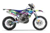 Yamaha WR250F / WR450F Dirt Bike Graphic Kit - 2015-2018 Flashback Yellow