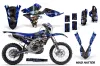 Yamaha WR250F / WR450F Dirt Bike Graphic Kit - 2015-2018 Mad Hatter Blue