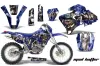 Yamaha WR400 Dirt Bike Graphic Kit - 1998-2002 Mad Hatter Blue