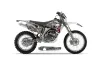 Yamaha WR450F Dirt Bike Graphic Kit - 2007-2011 Bone Collector White