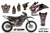 Yamaha WR450F Dirt Bike Graphic Kit - 2007-2011 Ed Hardy - Love Kills Black