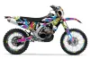 Yamaha WR450F Dirt Bike Graphic Kit - 2007-2011 Flashback