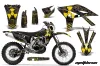 Yamaha WR450F Dirt Bike Graphic Kit - 2007-2011 Meltdown Yellow