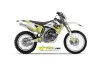 Yamaha WR450F Dirt Bike Graphic Kit - 2007-2011 Motorhead White