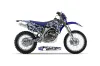 Yamaha WR450F Dirt Bike Graphic Kit - 2007-2011 Urban Camo Blue