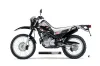 Yamaha XT250X Dirt Bike Graphic Kit - 2006-2018 P40 Warhawk Black