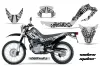Yamaha XT250X Dirt Bike Graphic Kit - 2006-2018 Widow Maker White