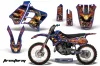 Yamaha YZ125 2 Stroke Dirt Bike Custom Graphic Kit - 1991-1992