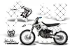 Yamaha YZ125 2 Stroke Dirt Bike Custom Graphic Kit - 1991-1992