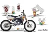 Yamaha YZ125 2 Stroke Dirt Bike Custom Graphic Kit - 1991-1992