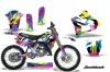 Yamaha YZ125 2 Stroke Dirt Bike Graphic Kit - 1991-1992 Flashback