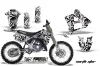Yamaha YZ125 2 Stroke Dirt Bike Graphic Kit - 1991-1992 Northstar White