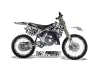 Yamaha YZ125 2 Stroke Dirt Bike Graphic Kit - 1991-1992 Northstar White