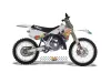 Yamaha YZ125 2 Stroke Dirt Bike Graphic Kit - 1991-1992 Vegas Baller White