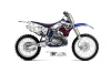 Yamaha YZ125 2 Stroke Dirt Bike Graphic Kit - 1996-2001 Bone Collector White
