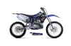 Yamaha YZ125 2 Stroke Dirt Bike Graphic Kit - 1996-2001 Mad Hatter Blue