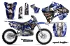 Yamaha YZ125 2 Stroke Dirt Bike Graphic Kit - 1996-2001 Mad Hatter Silver