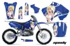 Yamaha YZ125 2 Stroke Dirt Bike Graphic Kit - 1996-2001 Mandy Blue