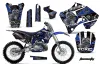 Yamaha YZ125 2 Stroke Dirt Bike Graphic Kit - 1996-2001 Toxicity Blue