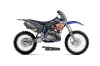 Yamaha YZ125 2 Stroke Dirt Bike Graphic Kit - 1996-2001 Vegas Baller Black