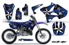 Yamaha YZ125 2 Stroke Dirt Bike Graphic Kit - 2002-2014 Northstar Blue
