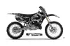 Yamaha YZ125 2 Stroke Dirt Bike Graphic Kit - 2002-2014 Silver Star - Silverhaze White