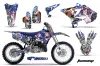 Yamaha YZ125 Dirt Bike Graphic Kit - 2002-2014 Tsunami Blue