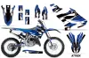 Yamaha YZ125 Dirt Bike Graphic Kit - 2015-2021 Attack Blue