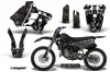 Yamaha YZ250 2 Stroke Dirt Bike Custom Graphic Kit - 1993-1995