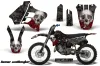 Yamaha YZ250 2 Stroke Dirt Bike Custom Graphic Kit - 1993-1995