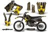 Yamaha YZ250 2 Stroke Dirt Bike Graphic Kit - 1993-1995 Meltdown Yellow