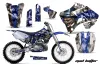 Yamaha YZ250 2 Stroke Dirt Bike Graphic Kit - 1996-2001 Mad Hatter Blue