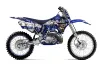Yamaha YZ250 2 Stroke Dirt Bike Graphic Kit - 1996-2001 Mad Hatter White