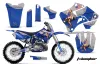 Yamaha YZ250 2 Stroke Dirt Bike Graphic Kit - 1996-2001 T Bomber Blue
